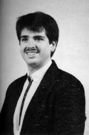 Joe, in bolo tie, respiratory school picture, circa 1991