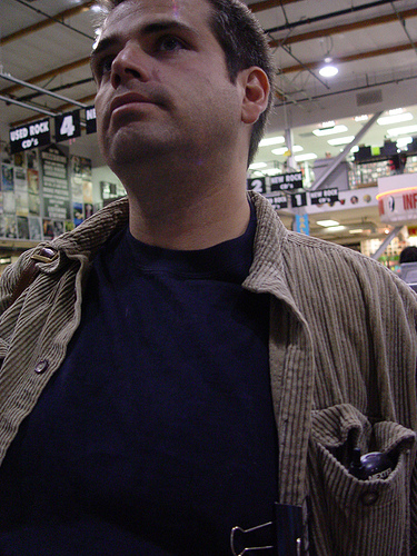 Me before the Feist Show at Amoeba Records
