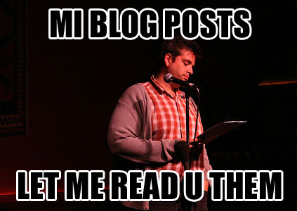 mi blog posts / let me read u them