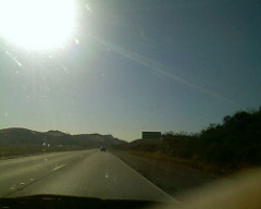 Between Moorpark and Simi Valley, Eastbound