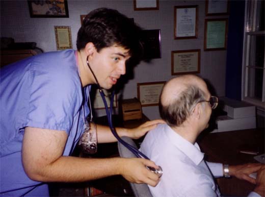 Joe & stethoscope 1991-2