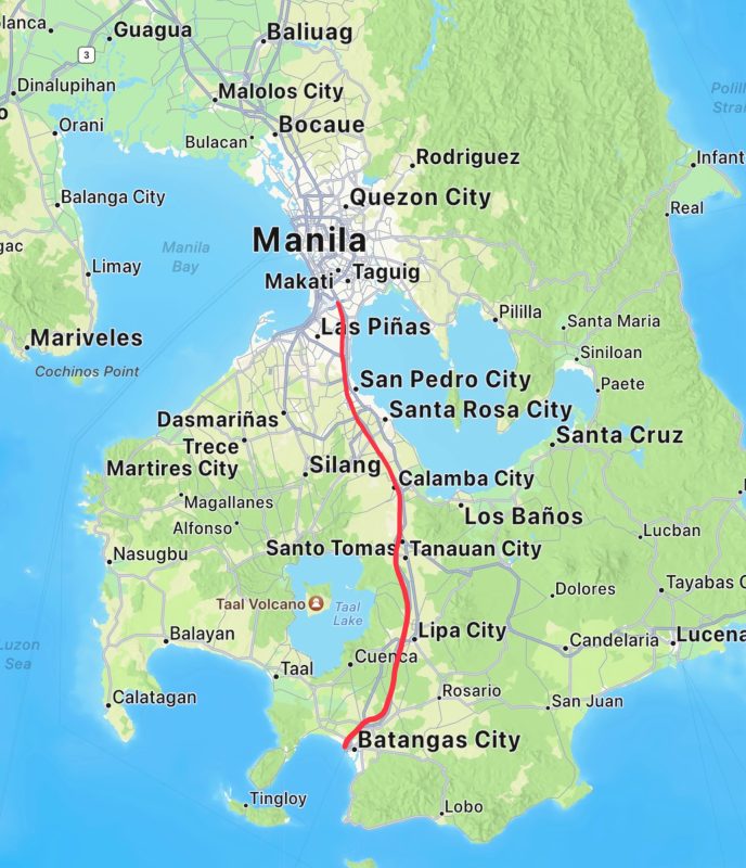 Manila to Batangas